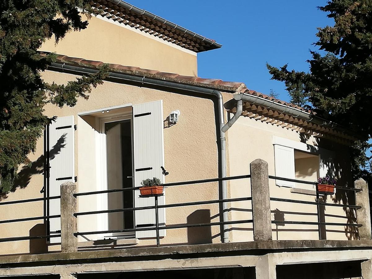 Studio En Campagne Dans Une Ferme Bio Nyons Exterior foto